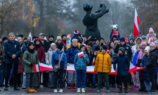 Zdjęcie do Marsz, marsz Niepodległa&hellip; Uczciliśmy Narodowe Święto Niepodległości
