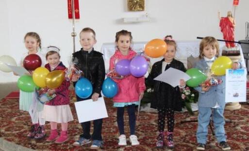 Zdjęcie do Przedszkolaki wyśpiewały sw&oacute;j pierwszy sukces