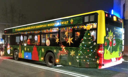 Zdjęcie do Komunikacja miejska w okresie świąteczno-noworocznym 2024/2025