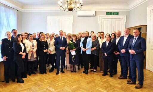 Zdjęcie do Kierownik Urzędu Stanu Cywilnego Bożena Kamińska przeszła na emeryturę