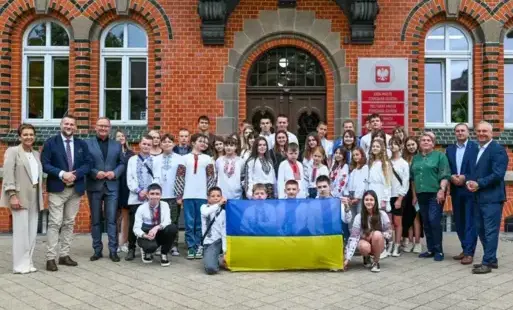 Zdjęcie do Młodzież z Borysławia na wakacjach w Starogardzie