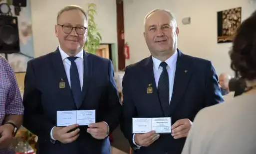 Na zdjęciu prezydent i zastępca.