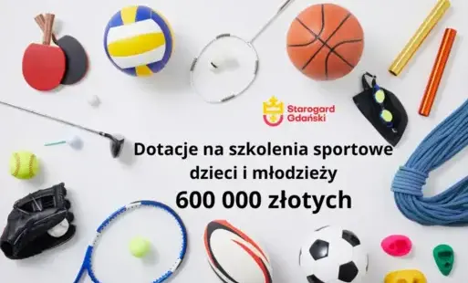 Zdjęcie sprzętów sportowych.