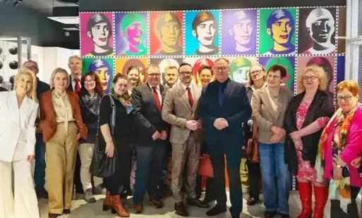 Zdjęcie do Wizyta gości z partnerskiego miasta