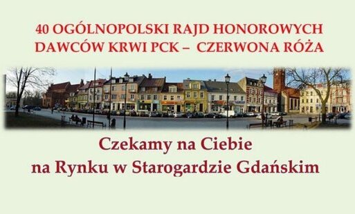 Zdjęcie do 40 Og&oacute;lnopolski Rajd Honorowych Dawc&oacute;w Krwi. Będzie można oddać krew