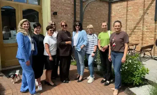 Zdjęcie do Wizyta studyjna pracownik&oacute;w MOPSw Centrum Usług Społecznych w Czersku