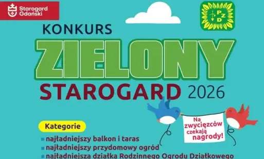 Zdjęcie do Konkurs &bdquo;Zielony Starogard 2026&rdquo;