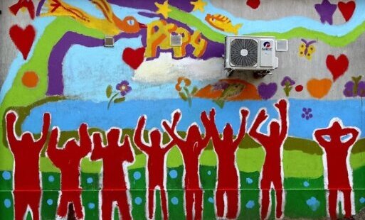 Zdjęcie do Nowy Mural w &bdquo;czw&oacute;rce&rdquo;