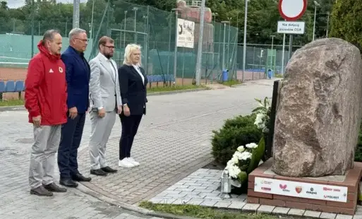 Zdjęcie do Starogard Gdański uczcił pamięć Andrzeja Grubby
