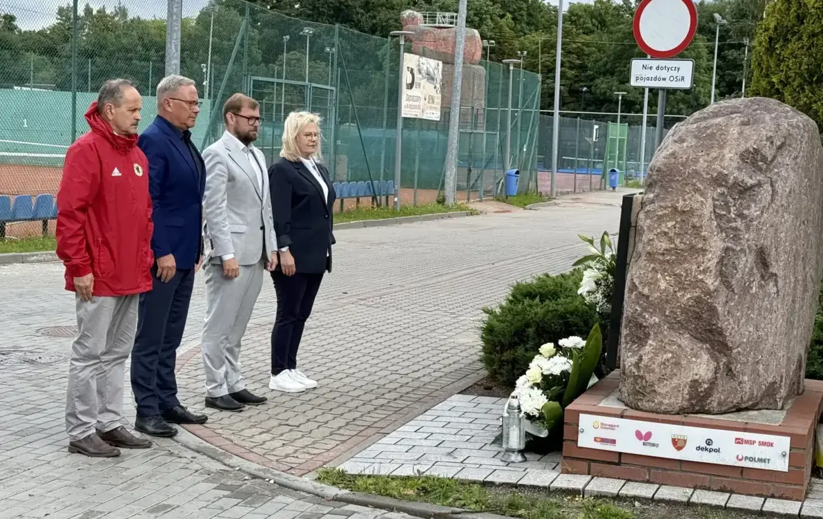 Zdjęcie do Starogard Gdański uczcił pamięć Andrzeja Grubby