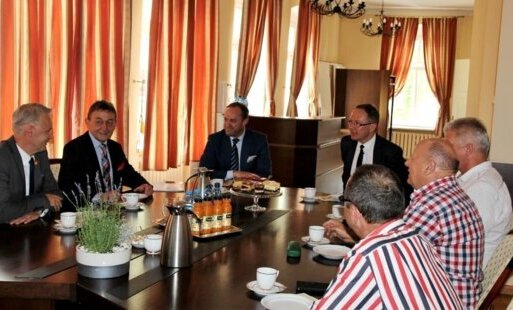 Zdjęcie do Mieczysław Struk odwiedził Starogard