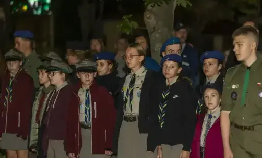 Zdjęcie do Zapłonął znicz pamięci. 87. rocznica wybuchu II wojny światowej