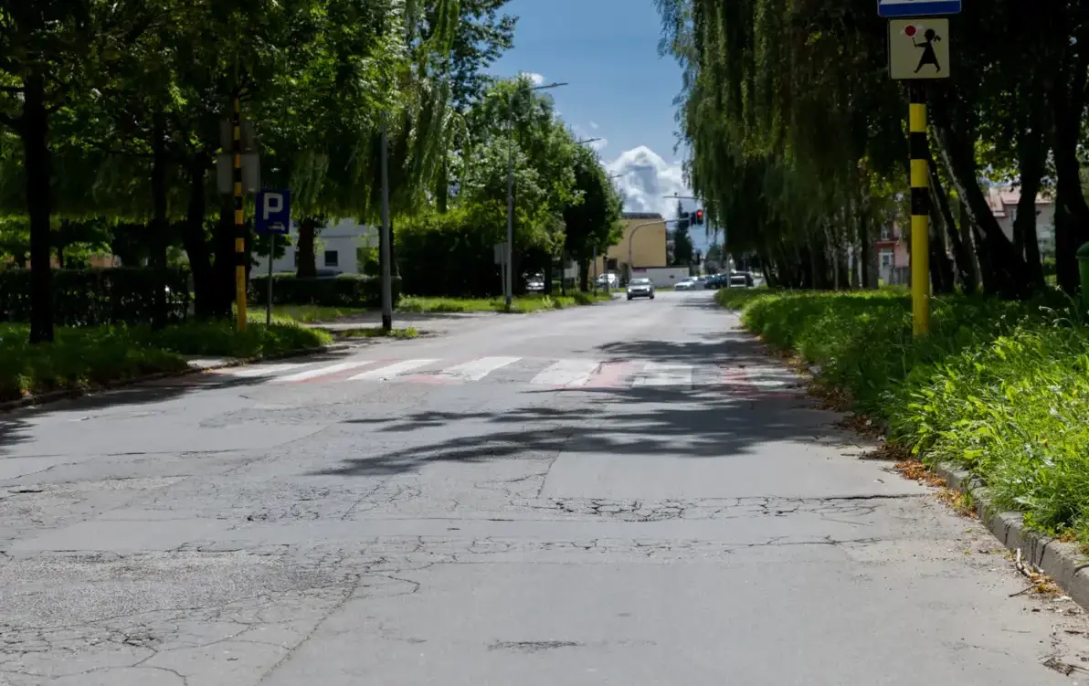 widok ulicy