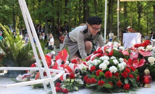 Zdjęcie do Kociewie uczciło pamięć pomordowanych w Lesie Szpęgawskim