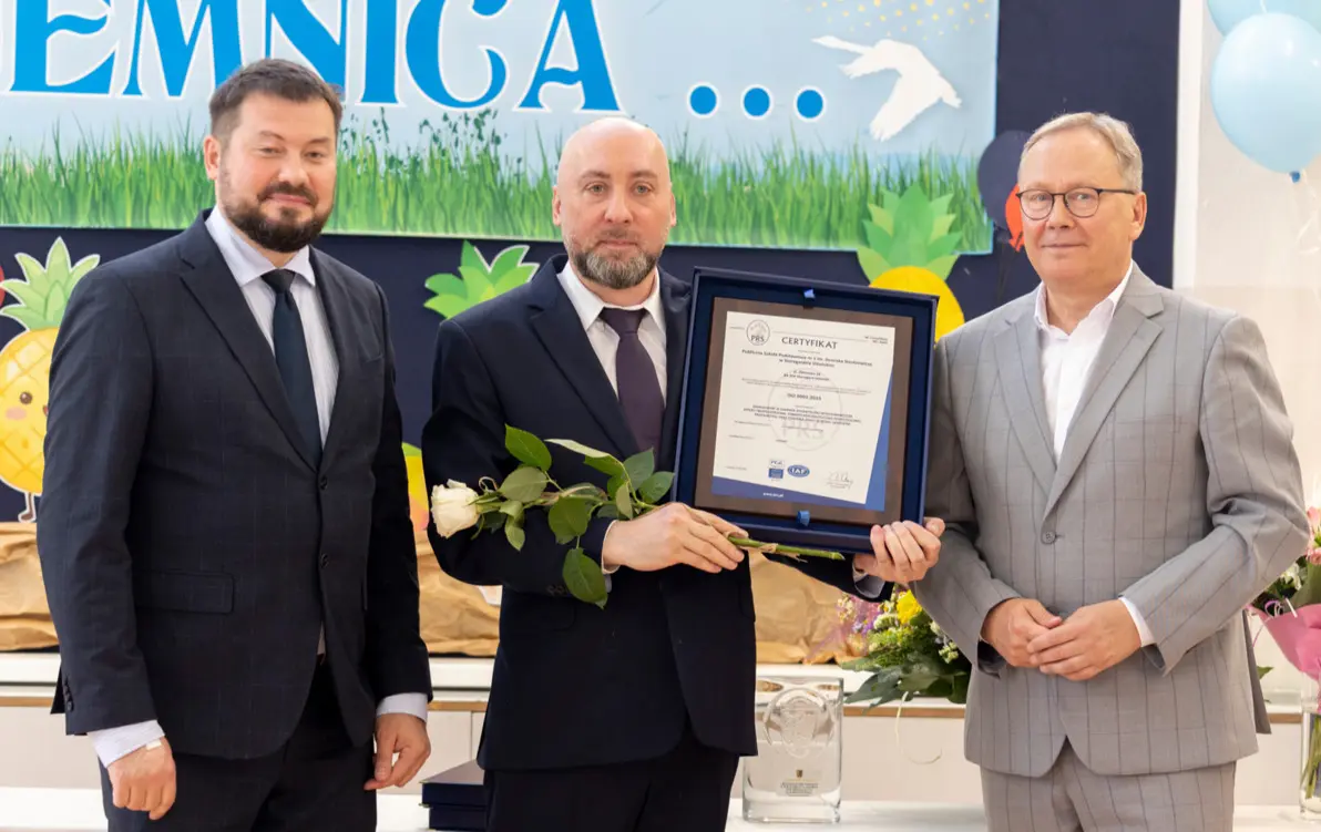 Zdjęcie do Jakość ma znaczenie! Certyfikaty ISO 9001 dla starogardzkich...