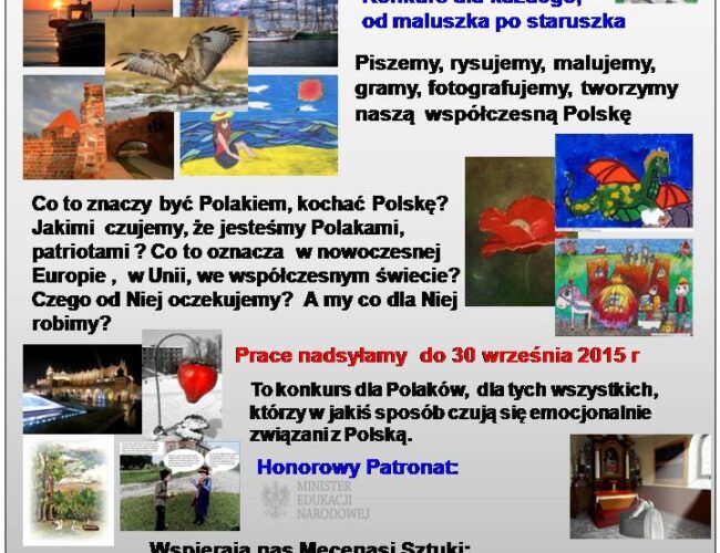 „Taką Cię kocham moja Polsko”. Międzynarodowy konkurs