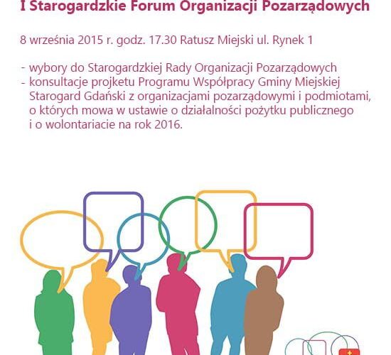 NGO powołają Starogardzką Radę Organizacji Pozarządowych