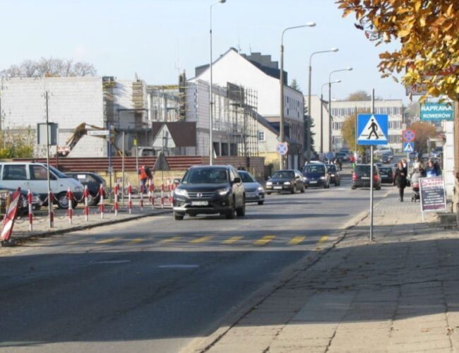 Ulica Kościuszki będzie przebudowana