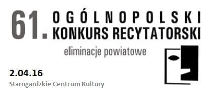 61. Ogólnopolski Konkurs Recytatorski