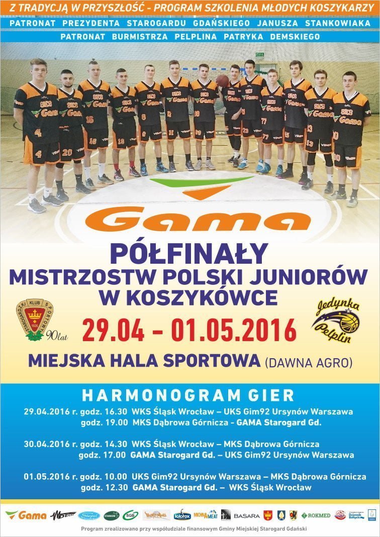 Półfinały Mistrzostw Polski Juniorów w Koszykówce