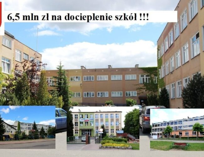 Są pieniądze na docieplenie szkół w Starogardzie Gdańskim