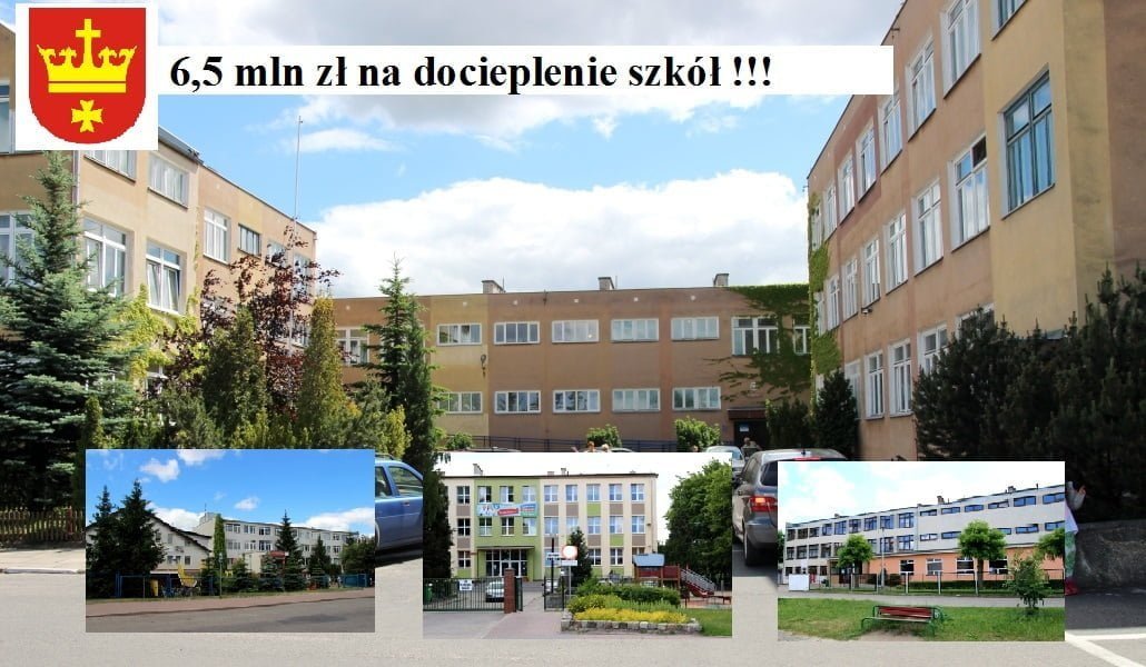 Są pieniądze na docieplenie szkół w Starogardzie Gdańskim