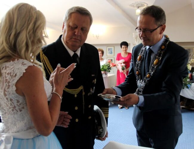 Prezydent Stankowiak udzielił ślubu w Starogardzie