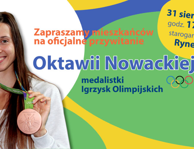 Starogard wita Oktawię Nowacką- brązową medalistkę olimpijską w pięcioboju z Rio