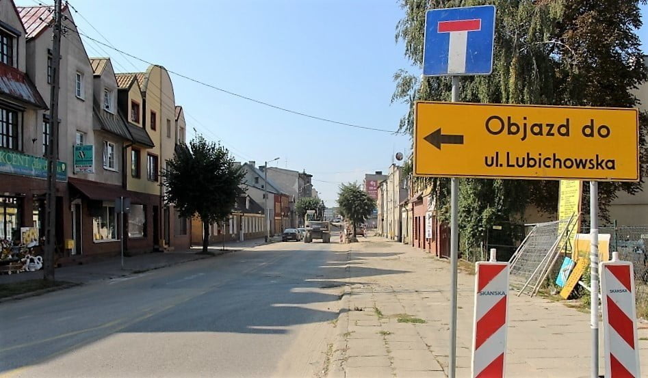 Ulica Kościuszki – ostatnia zmiana organizacji ruchu.