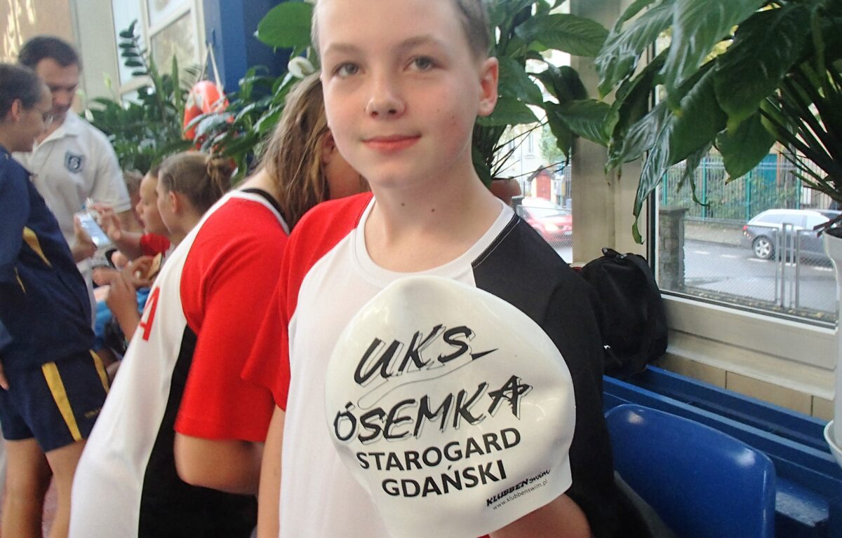 UKS Ósemka zdobył cztery rekordy w pływaniu w Sopocie