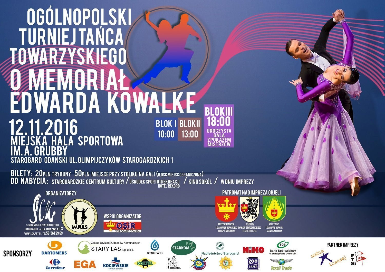 Ogólnopolski Turniej Tańca Towarzyskiego o Memoriał Edwarda Kowalke