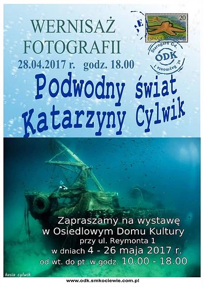 Wernisaż wystawy fotograficznej Katarzyny Cylwik "Podwodny Świat"