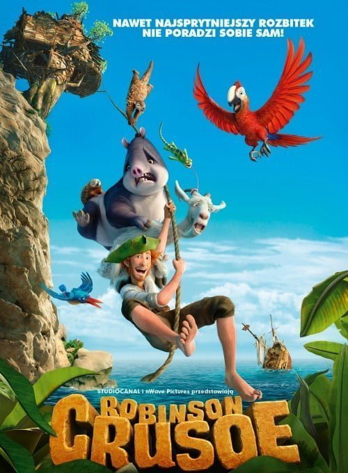 Kino letnie z SCK dla dzieci - film pt. "Robinson Crusoe"