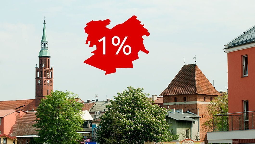 Rozlicz się i zostaw 1 % podatku w Starogardzie Gdańskim