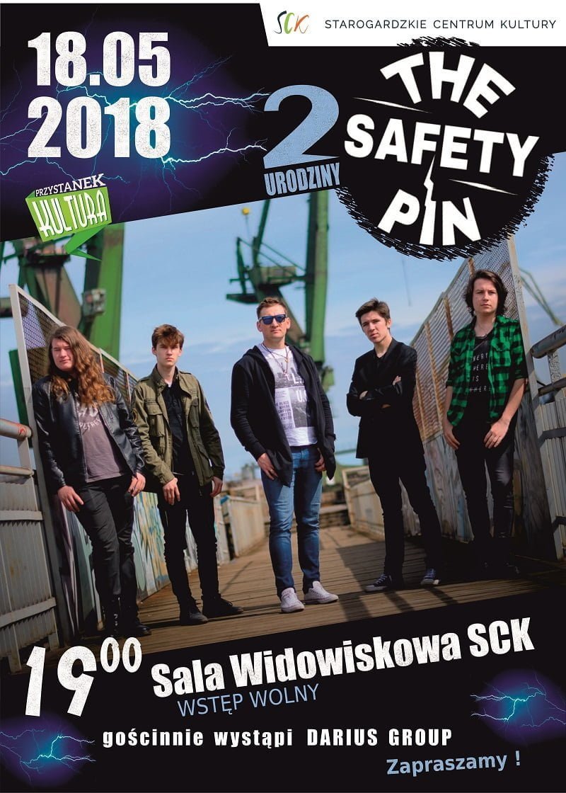 Przystanek Kultura - Koncert The Safety Pin