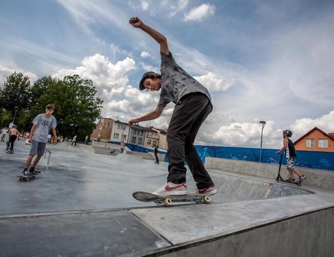Skatepark oficjalnie otwarty