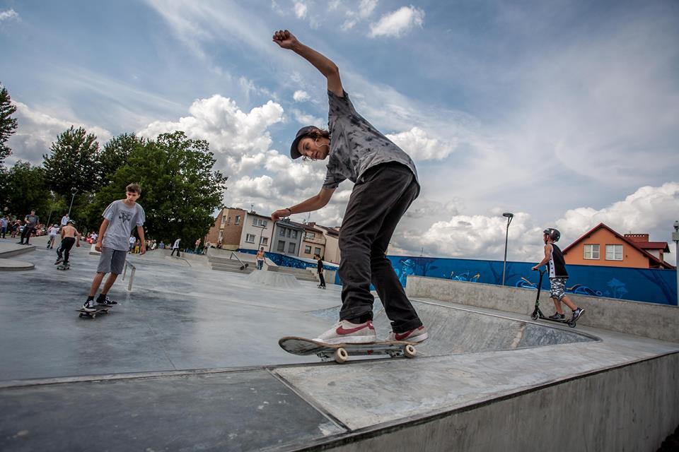 Skatepark oficjalnie otwarty