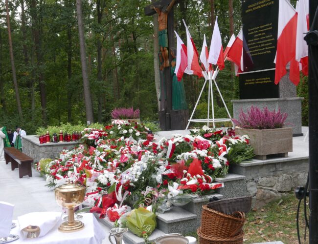 Pamięci pomordowanych w Lesie Szpęgawskim
