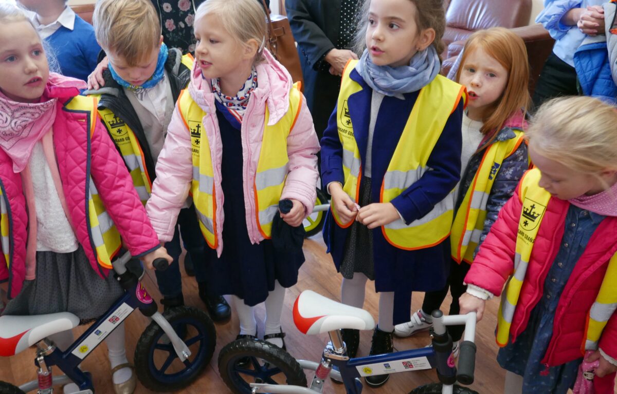 Nowe rowery trafiły do przedszkolaków