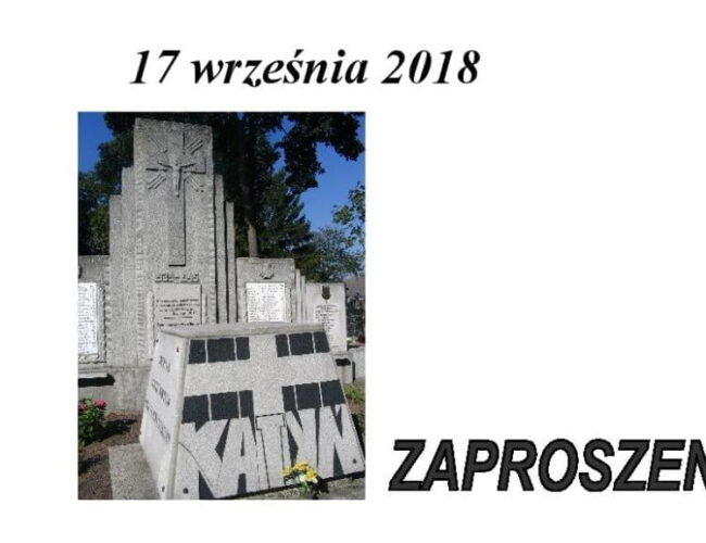 79. rocznica agresji wojsk sowieckich na Polskę. Uczcijmy pamięć pomordowanych