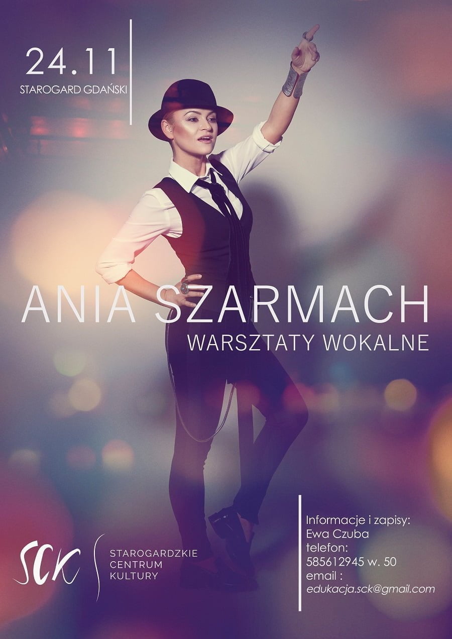Warsztaty wokalne z Anią Szarmach