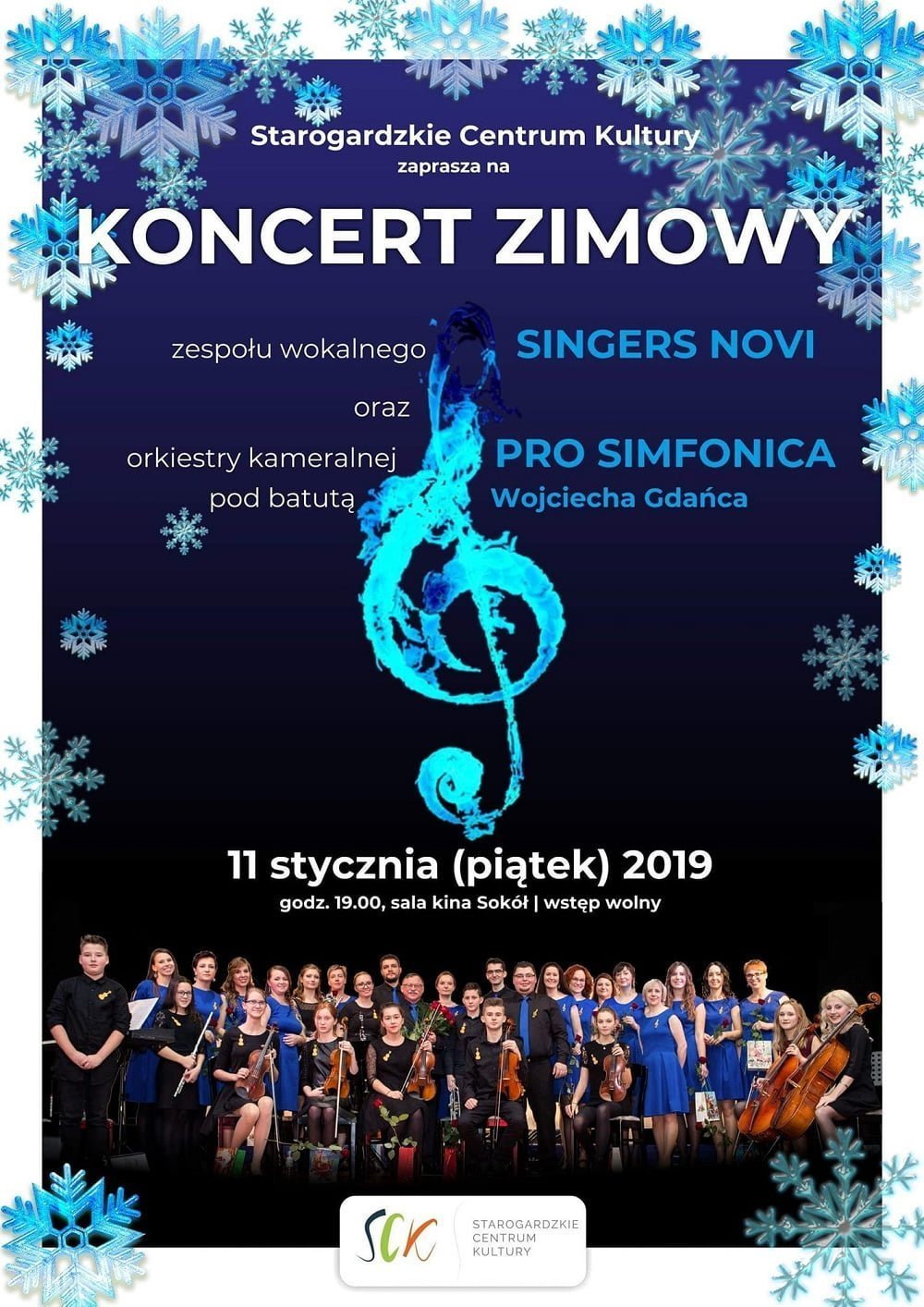Koncert Zimowy Singers Novi i Pro Simfonica