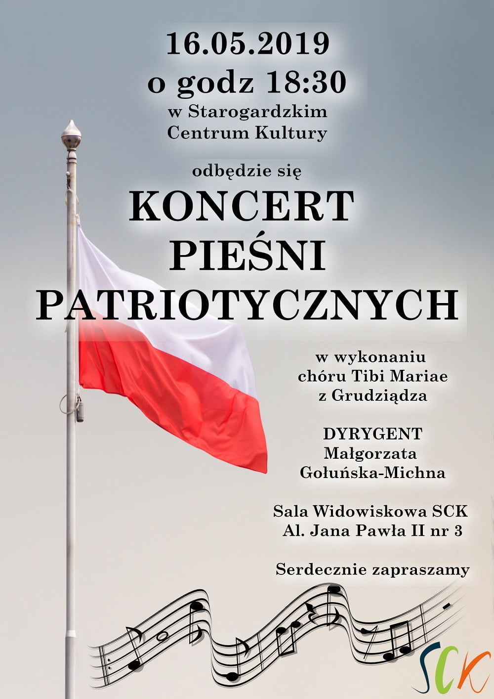 Koncert Pieśni Patriotycznych - Chór "Tibi Mariae" z Grudziądza