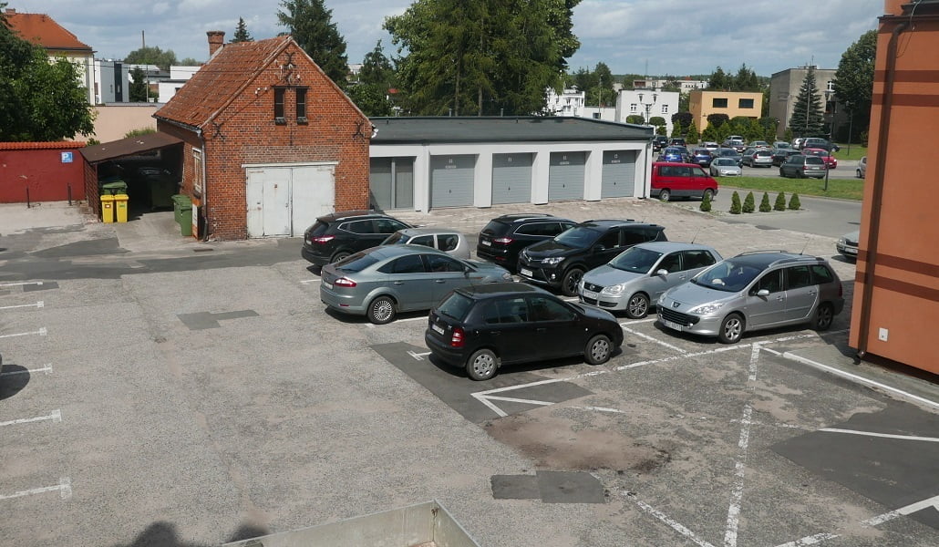 Modernizacja parkingu Urzędu Miasta