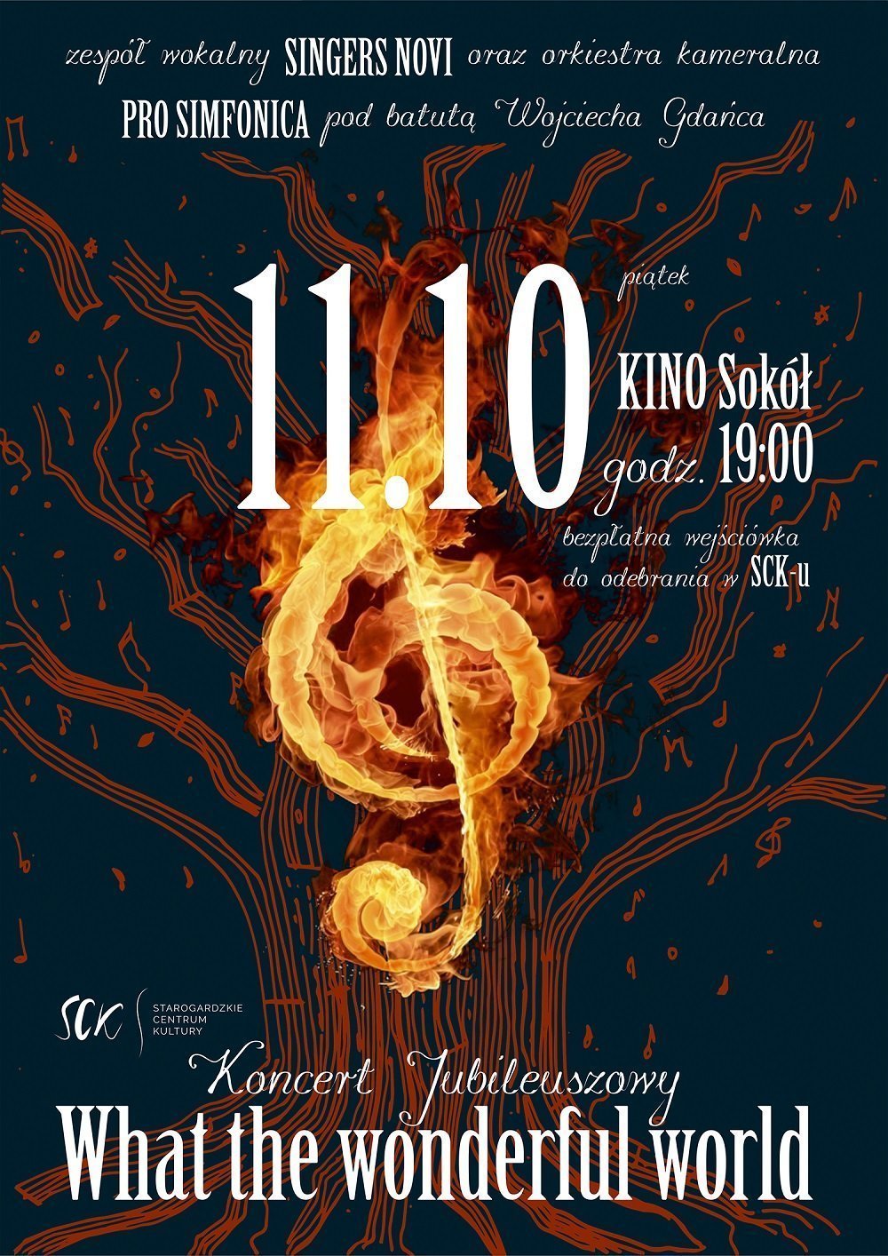 Koncert Jubileuszowy Singers Novi i Pro Simfonica "What a wonderful world"