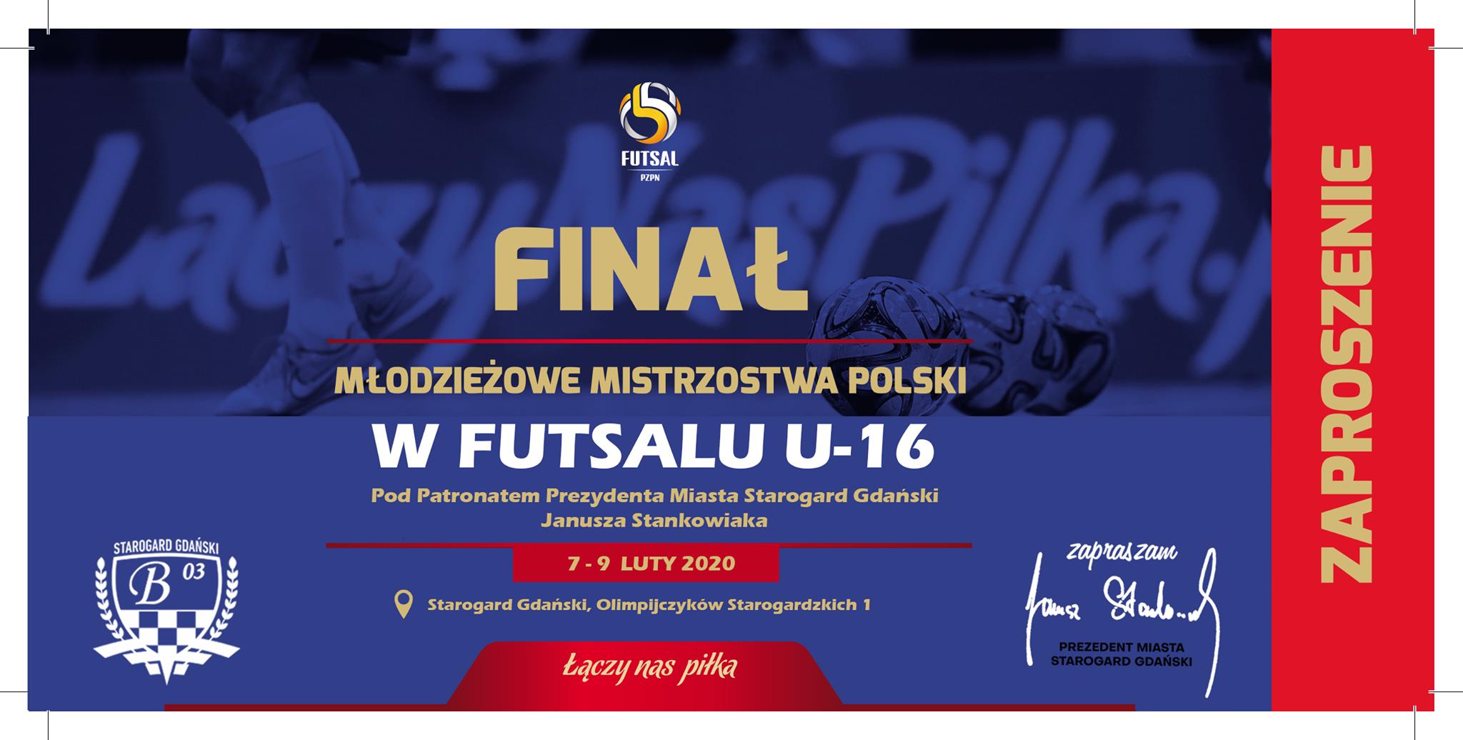 Turniej Finałowy Młodzieżowych Mistrzostw Polski w Futsalu U-16