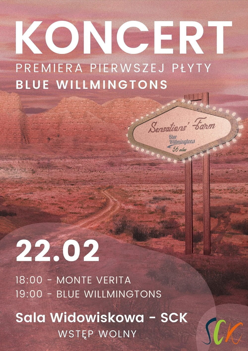Koncert promujący pierwszą płytę Blue Willmingtons