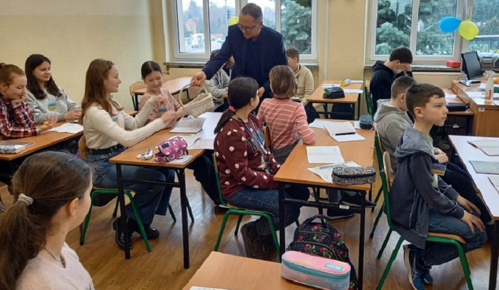 Ukraińskie dzieci poszły do szkoły