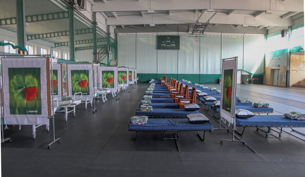 Hala sportowa w Starogardzie gotowa na przyjęcie uchodźców