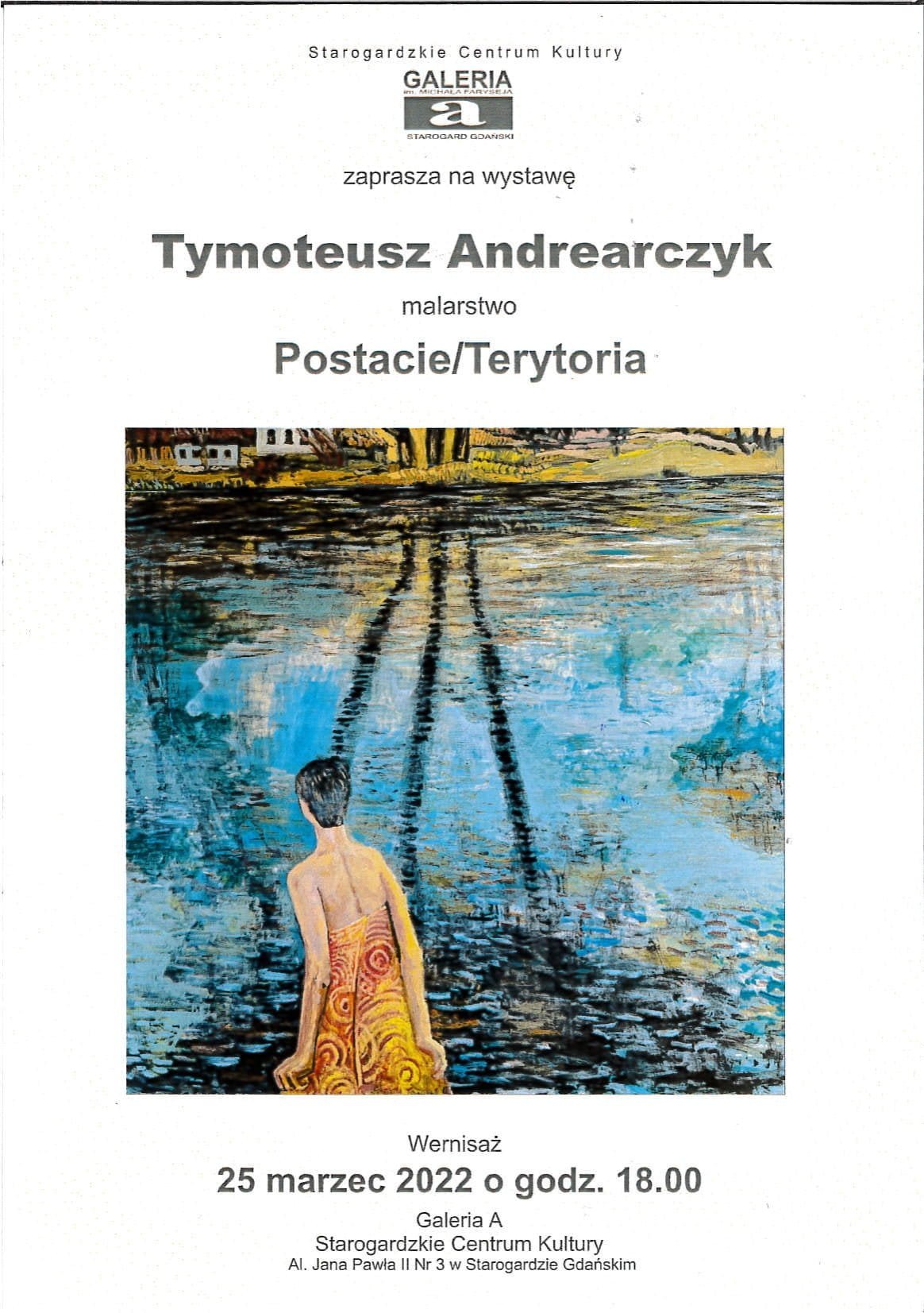 Tymoteusz Andrearczyk malarstwo "Postacie/Terytoria"